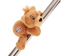 NICI 61615 MagNICI FC Bayern Munich Peluche Ours Berni, 12 cm, Marron, avec Aimant, Adhère À : Surfaces Métalliques, Tableaux Magnétiques, Poignées De Sac comme Compagnon De Voyage