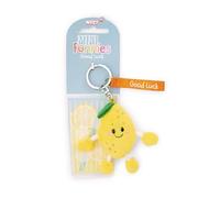 NICI 61806 Porte-clés, Motif Citron « Good Luck », 7 cm, Jaune, Compagnon Fidèle Pour Sac À Dos Ou Sac, Pour Petits Et Grands