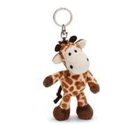 NICI 61852 Porte-clés, Motif De Girafe, 10 cm, Marron, Compagnon Fidèle Pour Sac À Dos Ou Sac, Pour Petits Et Grands