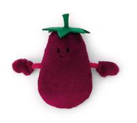 NICI 61862 MagNICI Peluche Mini Aubergine, 7 cm, Violette, avec Aimant, Adhère Aux Surfaces Métalliques, Aux Tableaux Magnétiques, Aux Poignées De Sac comme Compagnon De Voyage