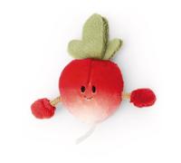 NICI 61864 MagNICI Peluche Mini Radis, 7 cm, Rouge, avec Aimant, Adhère Aux Surfaces Métalliques, Aux Tableaux Magnétiques Et Aux Poignées De Sac comme Compagnon De Voyage, Excellente Idée De Cadeau
