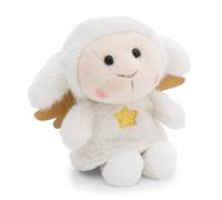 NICI 61891 Mouton Ange Gardien en Peluche, 12 cm, dans Une boîte Cadeau, 12 x 6,5 x 9,5 cm, Beige, Doux, Adorable pour câliner et Jouer, Excellente idée de Cadeau pour Enfants et Adultes