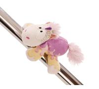 NICI 61902 MagNICI Sweety Rainbow Peluche Mini Licorne, 12 cm, Blanche, avec Aimant, Colle À : Surfaces Métalliques, Tableaux Magnétiques, Poignées De Sac comme Compagnon De Voyage