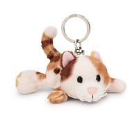 NICI 62132 Porte-clés, Motif De Chat porte-bonheur, 10 cm, Marron, Compagnon Fidèle Pour Sac À Dos Ou Sac, Pour Petits Et Grands