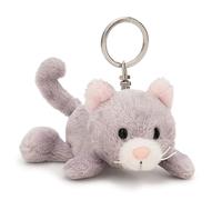 NICI 62133 Porte-clés, Motif De Chat, 10 cm, Gris, Compagnon Fidèle pour Sac À Dos Ou Sac, pour Petits Et Grands