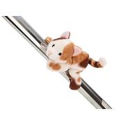 NICI 62135 MagNICI Peluche Chat Porte-Bonheur, 12 cm, Marron, avec Aimant, Adhère Aux Surfaces Métalliques, Aux Tableaux Magnétiques, Aux Poignées De Sac comme Compagnon De Voyage
