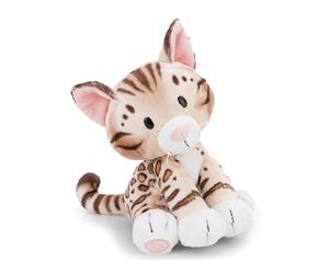 NICI 62192 Chat-léopard en Peluche, Doux, Mignon, pour Câliner Et Jouer, Excellente Idée De Cadeau, pour Enfants Et Adultes, 35 cm, Marron