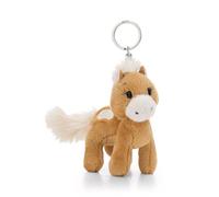 NICI Porte-clés peluche 62230 Holly K. — jument 10 cm marron, pour sac à dos ou sac à main