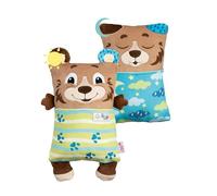 NICI 62293 Ours en Peluche, avec Fonction réversible, 30 x 20 cm, Marron, Doux, pour Les Petits Amateurs de Peluches, pour câliner et Jouer, à la Maison, à la Maternelle ou en déplacement