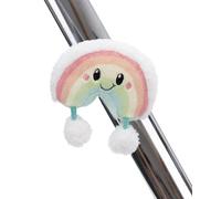 NICI 62304 MagNICI Peluche Arc-en-Ciel Nibsi, 8 cm, Colorée, avec Aimant, Adhère Aux Surfaces Métalliques, Aux Tableaux Magnétiques Et Aux Poignées De Sac comme Compagnon De Voyage
