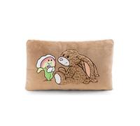 NICI 62335 Coussin Motif « Lapino, Le Lapin », 43 x 25 cm, Marron, Moelleux, pour Garçons, Filles, Bébés Et Amateurs De Doudous, Idéal pour La Maison, La Maternelle Ou Les Déplacements