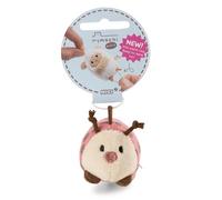 NICI 62382 Coccinelle Dozz en Peluche, 5 cm, Beige, Douce, Adorable Compagnon pour câlins et Jeux, Superbe idée Cadeau pour Enfants et Adultes