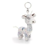NICI 62403 Porte-clés avec Peluche au Motif de la Girafe Winny Winterfur, 10 cm, Bleu, fidèle Compagnon pour Sac à Dos ou Autre Sac, pour Petits et Grands