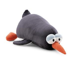NICI 62428 Pingouin Jorge Thunder en Peluche, 45 cm, Gris, Doux, Adorable Compagnon pour câlins et Jeux, Superbe idée Cadeau pour Enfants et Adultes