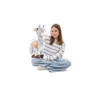 NICI 62432 Peluche au Motif de la Girafe Winny Winterfur, 50 cm, Bleue, Douce, Adorable Compagnon pour câlins et Jeux, Superbe idée Cadeau pour Enfants et Adultes