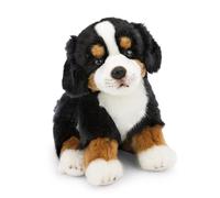 NICI 62603 Peluche au Motif du Chien Bouvier Bernois, 20 cm, Noire, Douce, Adorable Compagnon pour câlins et Jeux, Superbe idée Cadeau pour Enfants et Adultes