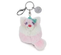 NICI 62832 Porte-clés et Sac en Forme de Renard, Rose, 7 cm, Pendentif Polyvalent avec Gravure élégante, Parfait comme Bijou de Sac ou Porte-clés