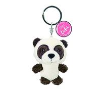 NICI 7 cm Alles Liebe » - Pendentif Panda Bonheur pour lanière, Trousseau Porte-clés, Caricature, 47535, Blanc/Noir