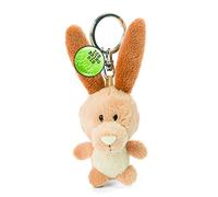 NICI 7 cm Ich bringe Dir Glück » - Pendentif Bonheur en Forme de Lapin pour Tour de Cou, Trousseau Porte-clés, 47540, Marron/Beige
