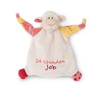 NICI 47130 Agneau 24 Heures 25 x 25 cm à partir de 0 Mois - Doudou pour bébé et Tout-Petits - Doudou pour bébé et garçon