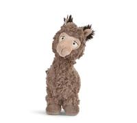 NICI- Alpaca Alpaga en Peluche Debout Chic Paka 25cm Green, 48605, Brun foncé