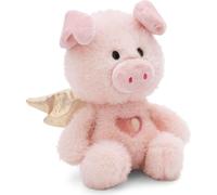 NICI 61451 La Piggie Peluche, Motifs D’Ange Gardien Et De Cochon, 28 cm, dans Une Boîte Cadeau, Rose, Douce, Mignonne, pour Câliner Et Jouer, Excellente Idée De Cadeau, pour Enfants Et Adultes