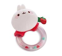 NICI Anneau de Dentition MOLANG 11cm Blanc - Peluche pour Les bébés et Les Tout-Petits, pour Toucher, se blottir, Explorer et s'endormir