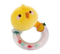 NICI- Anneau de Dentition Piu 11cm Jaune-Peluche pour Les bébés et Les Tout-Petits, pour Toucher, se blottir, Explorer et s'endormir, 49480