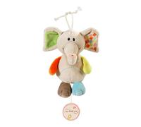 Nici Boîte à Musique éléphant Dundi Teddy 18 Cm