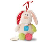 Nici Music Box Rabbit Appr. 18 Cm Teddy Rose