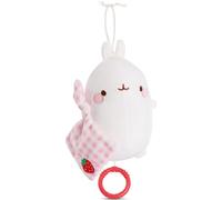 NICI Boîte à musique MOLANG 15cm sur carte d'en-tête