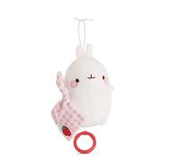 Nici Boîte à Musique Molang Sur Carte D´en-tête Teddy 15 Cm
