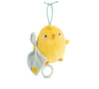 NICI boîte à Musique Piu Piu 13 cm Jaune - Peluche pour Les bébés et Les Tout-Petits, pour Toucher, se blottir, Explorer et s'endormir - 49476