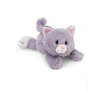 NICI Chat En Peluche, Doux, Mignon, Pour Câliner Et Jouer, Excellente Idée De Cadeau, Pour Enfants Et Adultes, 20 cm, Gris - 62143
