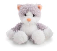 62951 Doudou Chat, Felli, 20 cm, Gris, Peluche Douce, Adorable Peluche pour câliner et Jouer, pour Enfants et Adultes, idée Cadeau