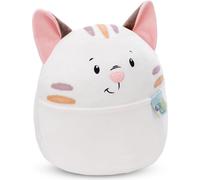 NICI peluche CHill-NICI chat 30 cm blanc - Doudou en peluche, mignonne peluche à câliner, pour jouer, pour enfants et adultes, une excellente idée de cadeau - 61400