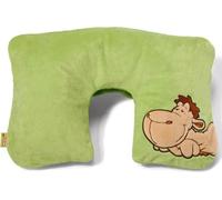 Nici coussin de voyage pour la nuque - chameau, vert
