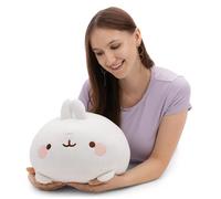 NICI Coussin décoratif Lapin Molang 30 x 40 cm Blanc 1 pièce