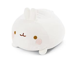 NICI- Coussin décoratif Lapin Molang 30x40 cm, 47752, Blanc, 1 Stück (1er Pack)
