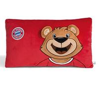 NICI Coussin Douillet FC Bayern Ours Berni 43x25cm Brun Issu d'une Production Durable, 49080, 43x25 cm