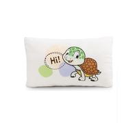 NICI Coussin en Forme de Tortue, 43 x 25 cm, Beige - 63077 | Coussin en peluche moelleux pour enfants et adultes, idéal pour la maison, le jardin d'enfants ou les déplacements