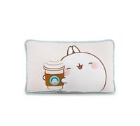 NICI Coussin MOLANG, 43 × 25 cm - 63302 | Accessoire déco doux et charmant à câliner, pour chambre d’enfant, canapé et lit, jolie idée cadeau pour enfants et fans