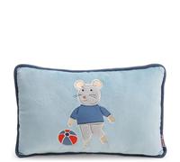 NICI Coussin Souris Sam 43 × 25 cm - Accessoire déco Doux et Charmant à câliner, pour Chambre d’Enfant, canapé et lit, Jolie idée Cadeau pour Enfants et Fans | 63337