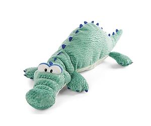 NICI Crocodile en Peluche allongé Croco McDile 68 cm - Peluches Crocodiles Durables pour Filles, Garçons, Bébés - Jouet Douillet Animal Crocodile pour Collectionner et Câliner - Doudou de Wild Friends