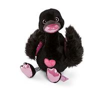 NICI Cygne en Peluche Love 35 cm, Noir I Jouet Douillet pour Filles, Garçons et Bébés I Peluches Animaux à Câliner, pour Jouer et Dormir - 48269