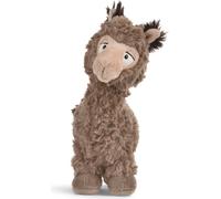 NICI- Alpaca Alpaga en Peluche Debout Chic Paka 25cm Green, 48605, Brun foncé