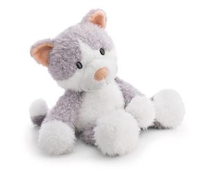 NICI Doudou Chat Felli, 35 cm, Gris - 62961 | Peluche douce, adorable peluche pour câliner et jouer, pour enfants et adultes, idée cadeau pour tous les jours