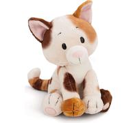 NICI Chat porte-bonheur En Peluche, Doux, Mignon, Pour Câliner Et Jouer, Excellente Idée De Cadeau, Pour Enfants Et Adultes, 20 cm, marron - 62138