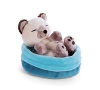 NICI Doudou Chat Siamois, 12 cm, Multicolore - 63134