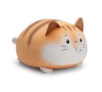 NICI doudou Chill-NICI Chat 30x34 cm - beige - Peluche douce, adorable pour câliner et jouer, pour enfants et adultes, une excellente idée cadeau - 61692